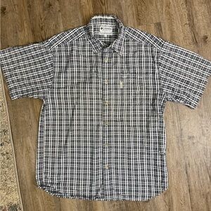 Columbia • Cotton Short Sleeve Plaid Button Down